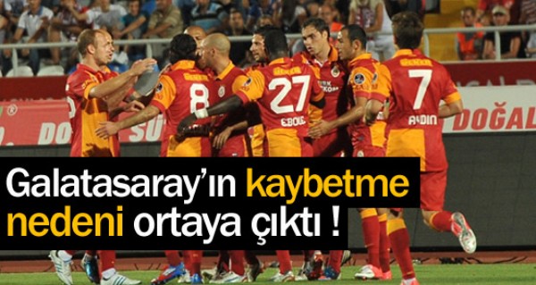 te Aslan'n kaybetme nedeni